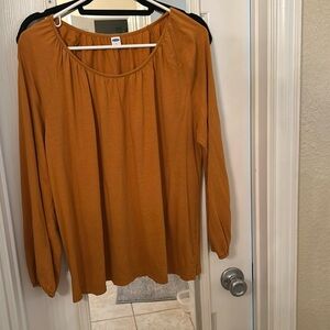 Long sleeve blouse